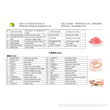 Cápsula de 1500 mg de Ashwagandha con certificación GMP